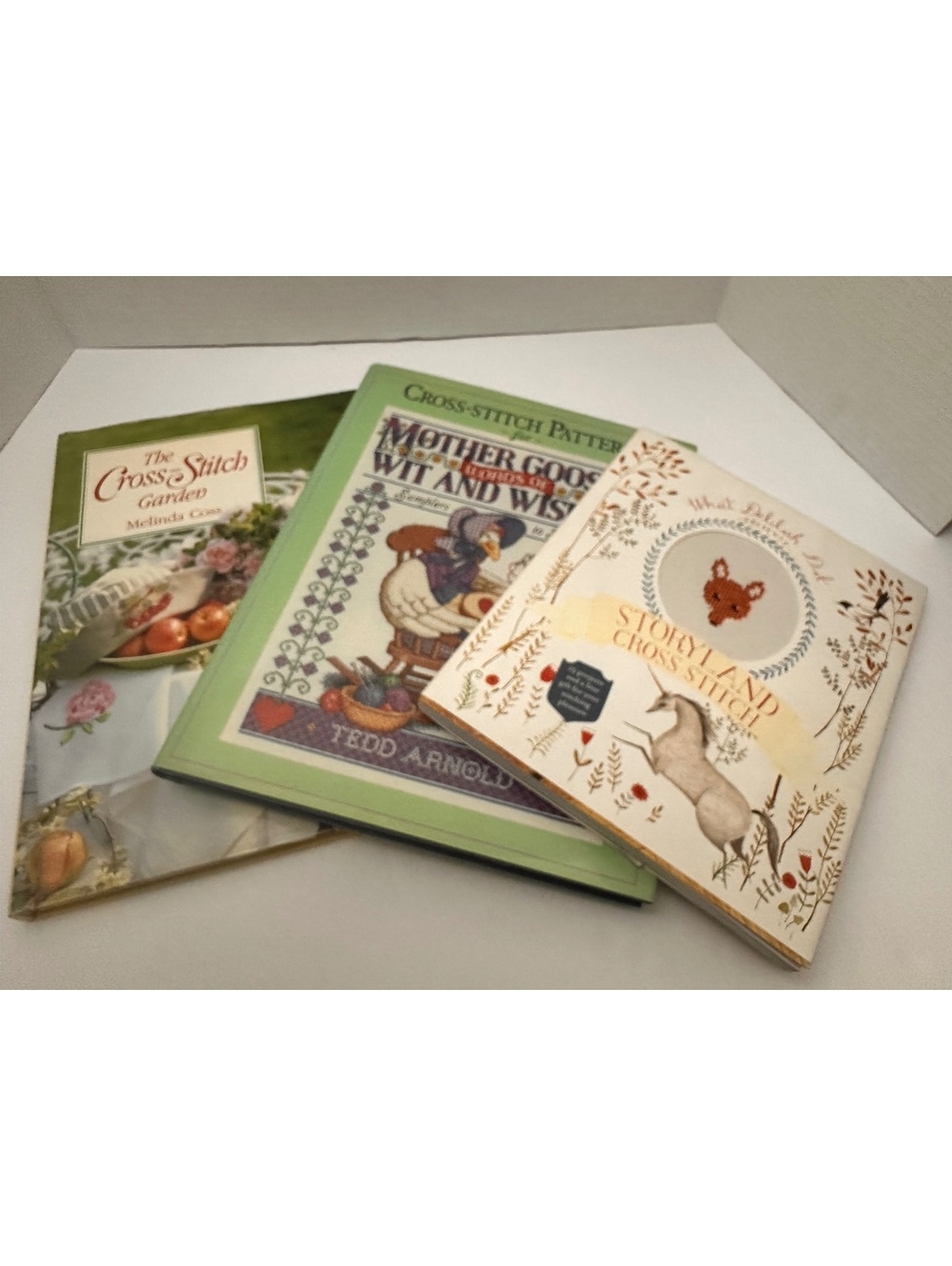 Set of 3 Cross-Stitch and Craft Pattern Books